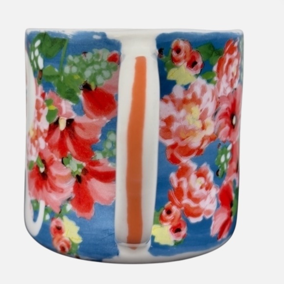 Anthropologie Floral ‘R’ Monogramed Mug - Picture 2 of 11